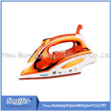 Hot-Selling Ssi2837 Travelling Steam Iron Electric Iron with Ceramic Soleplate (Orange)